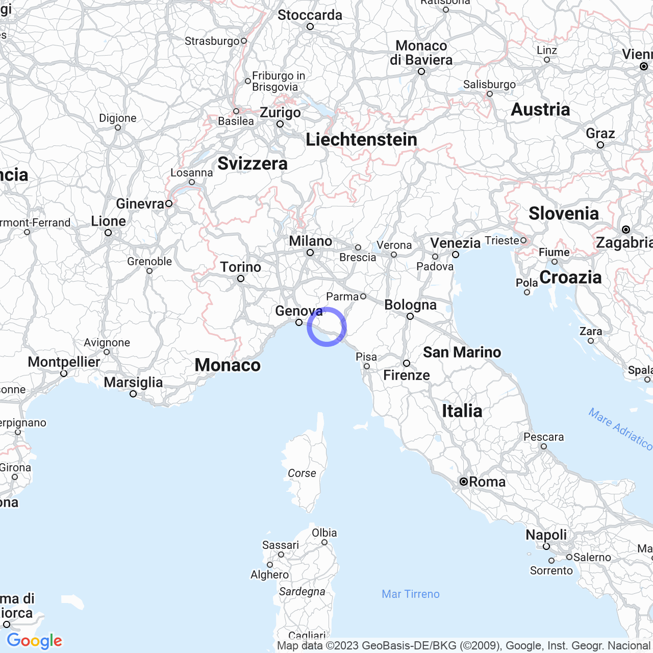 Scoprire la Liguria autentica: Maissana map