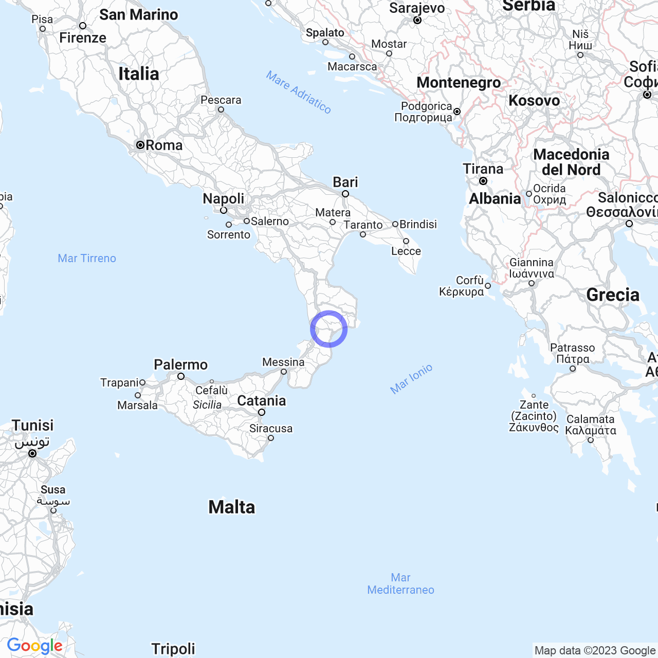 Esploriamo Settingiano: Comune panoramico in Calabria map