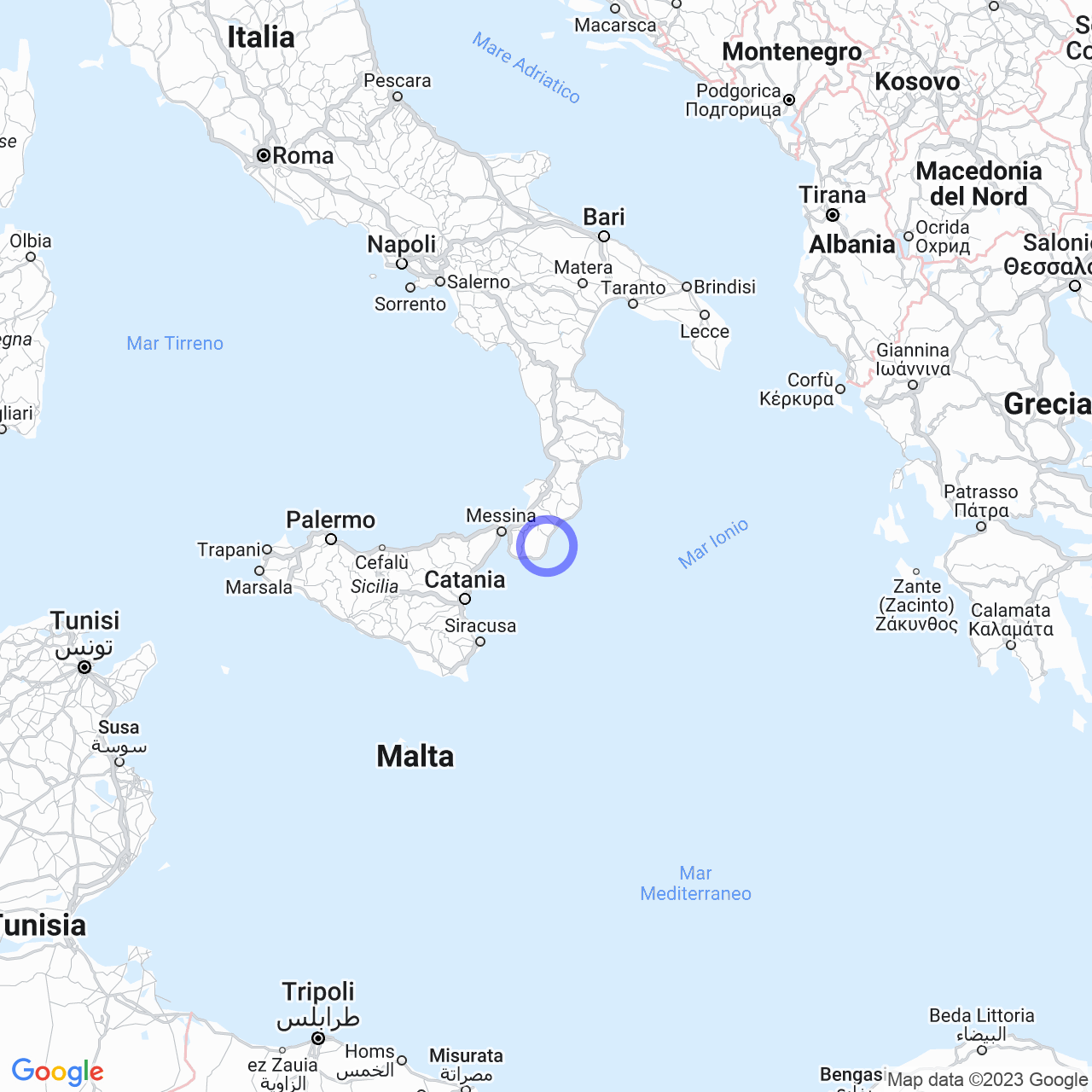The province of Reggio Calabria: territory and municipalities.
