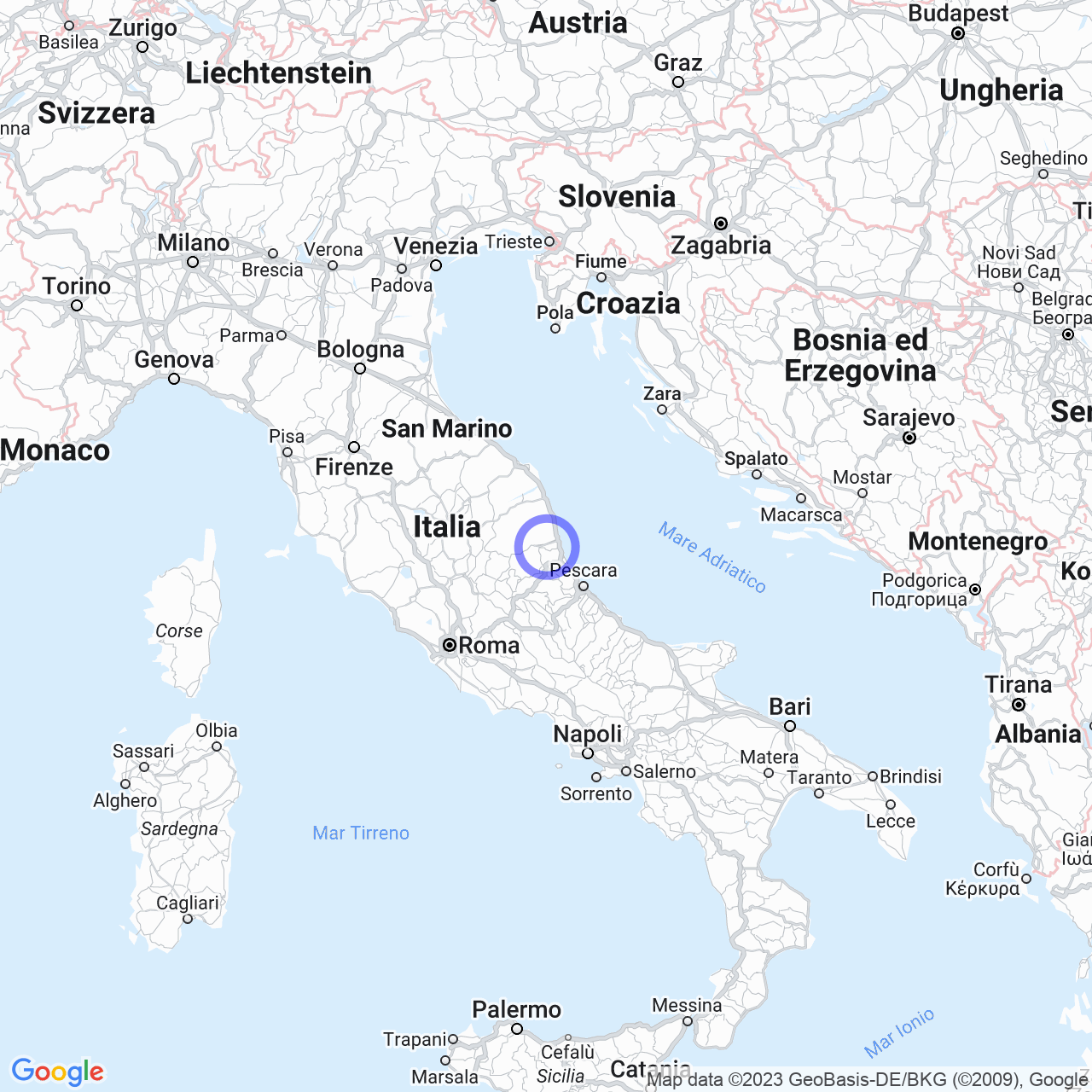 Ancarano: storia, geografia e origine del nome del comune abruzzese