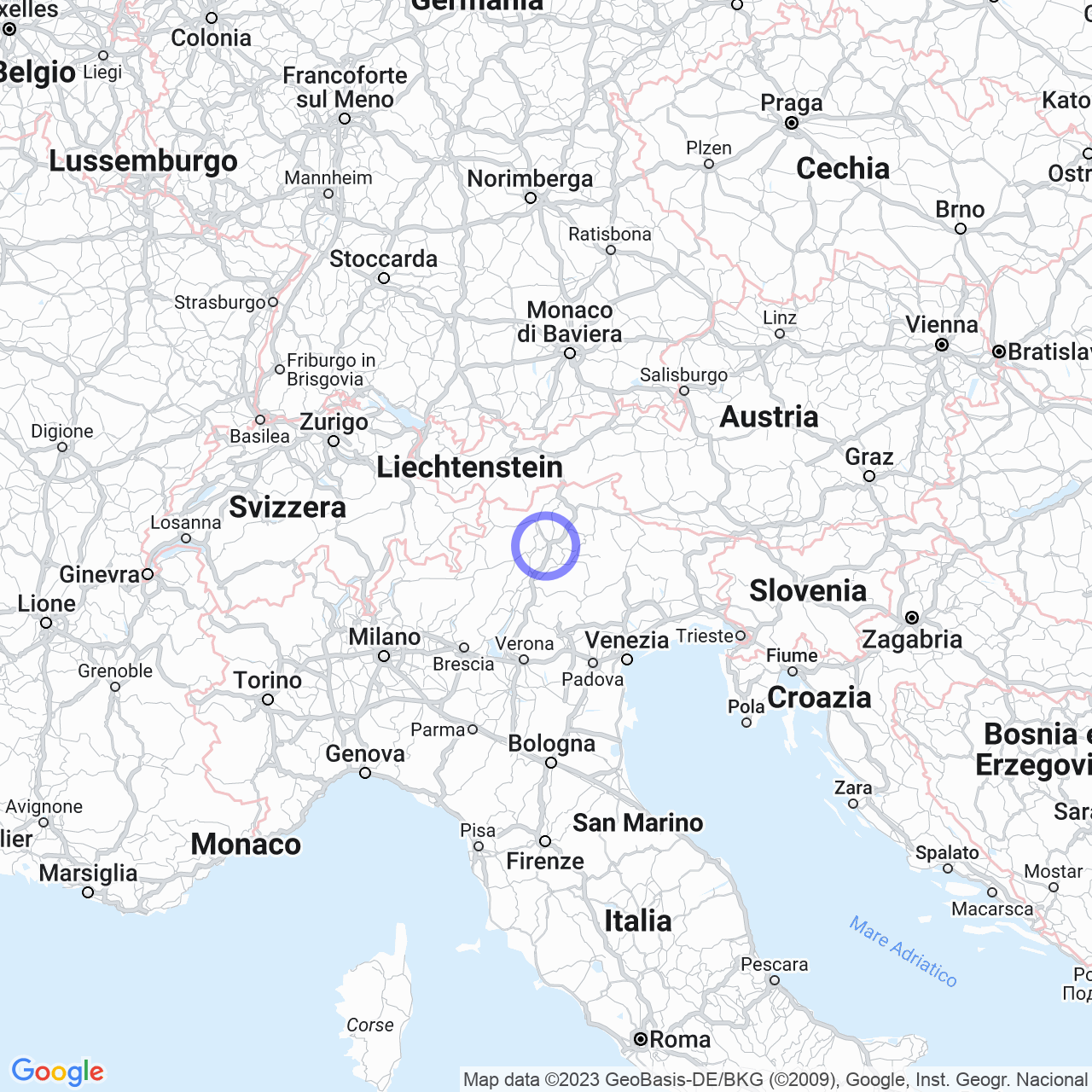 Mappa di Riva di Sotto in Appiano sulla strada del vino