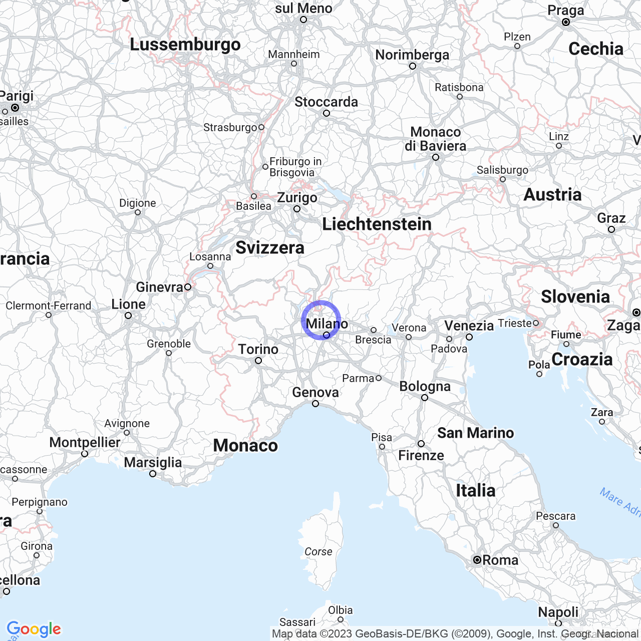 Bregnano: Geography, History, and Castle of this Municipality in Lombardy. map