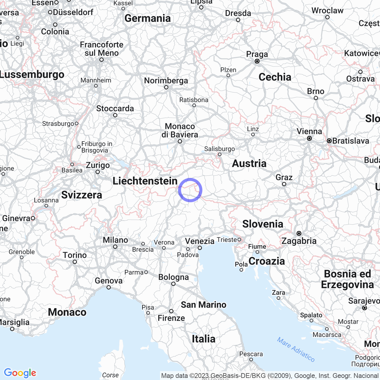 Mappa di Zona Industriale Molini in Campo Tures