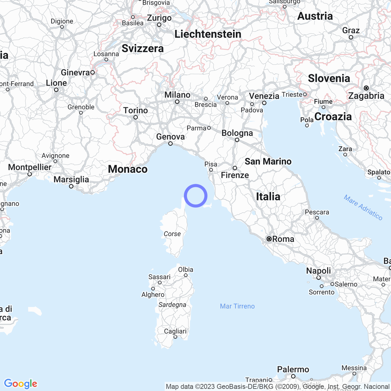Gorgona: the island of history and nature in the Ligurian Sea.