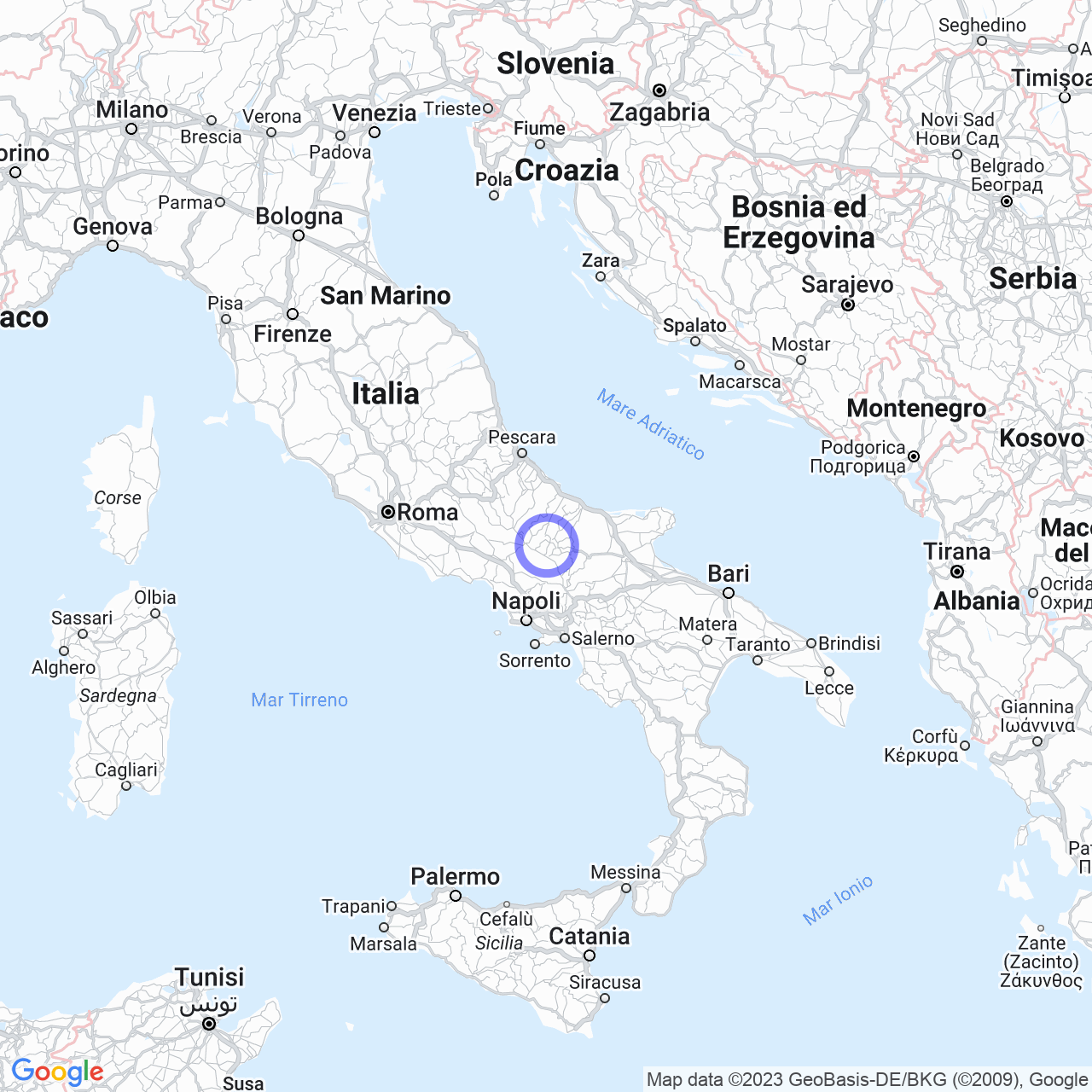 esplorare i comuni più grandi del Molise