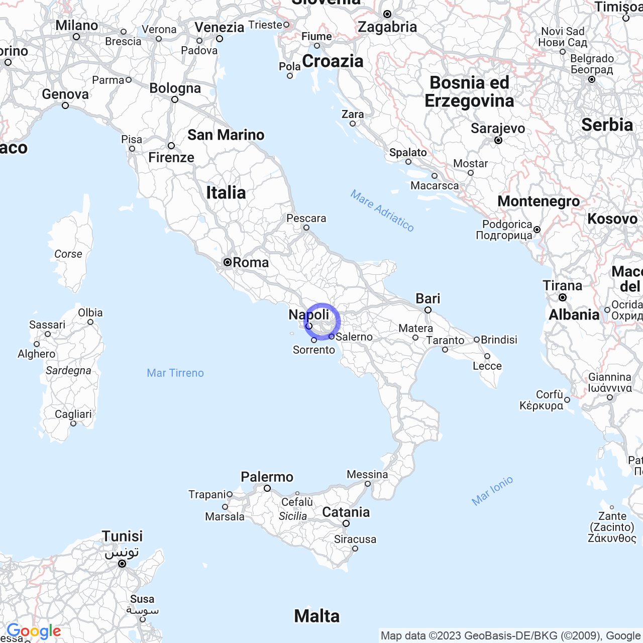 La provincia di Napoli: storia e cambiamenti nell'assetto territoriale