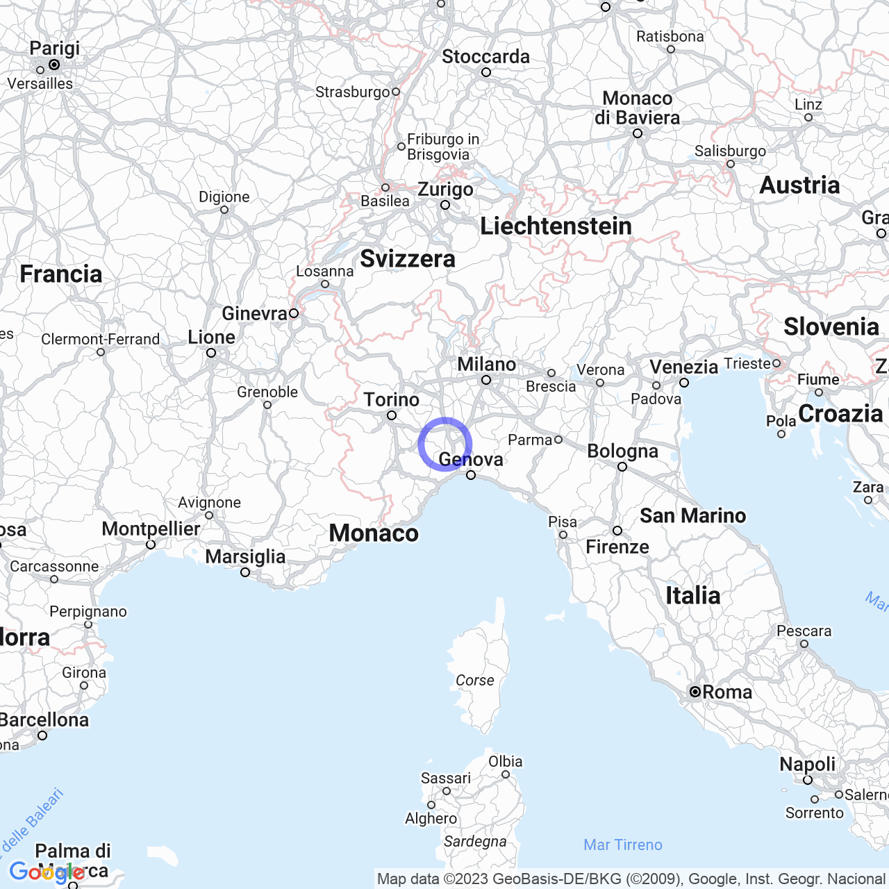 Mappa di Rovile di Sotto in Cassine