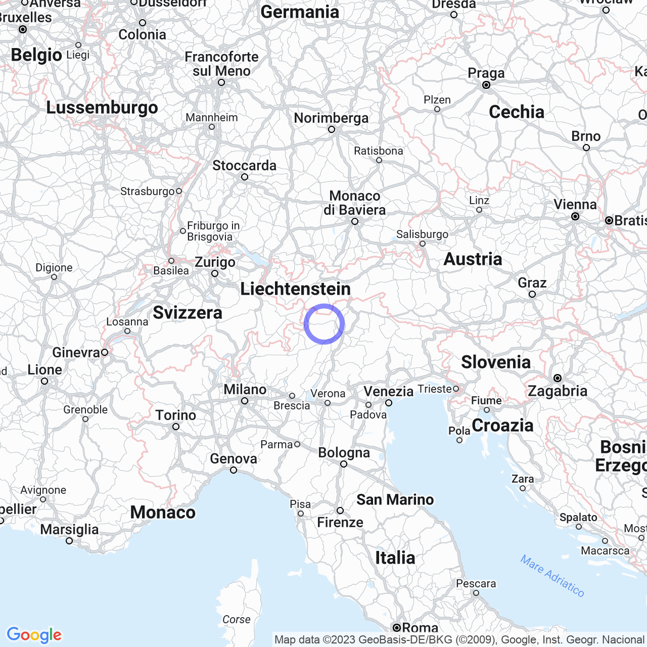 Mappa di Montefranco in Castelbello-Ciardes