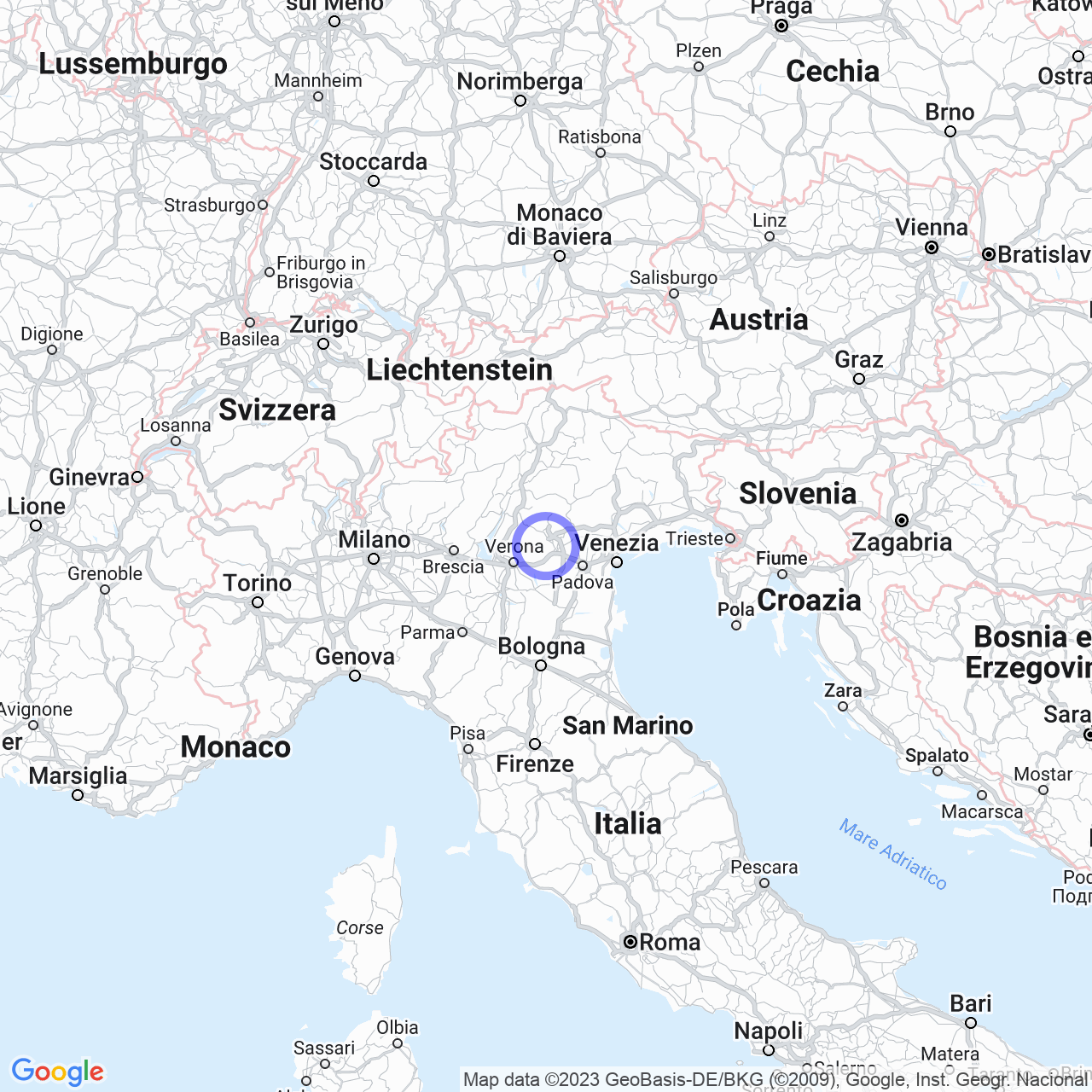 Mappa di Valle in Castelgomberto