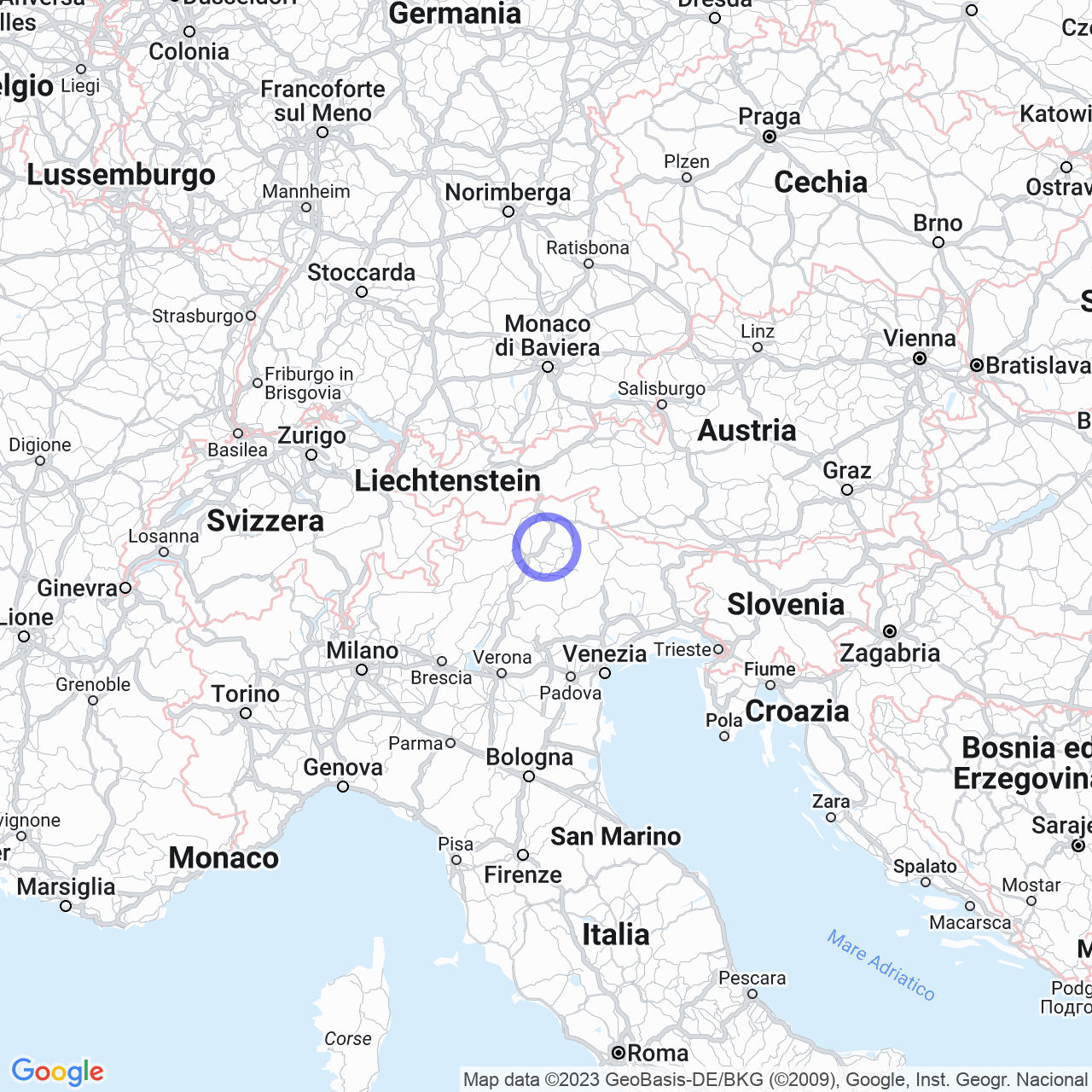 Mappa di Zona Industriale Eggen in Castelrotto