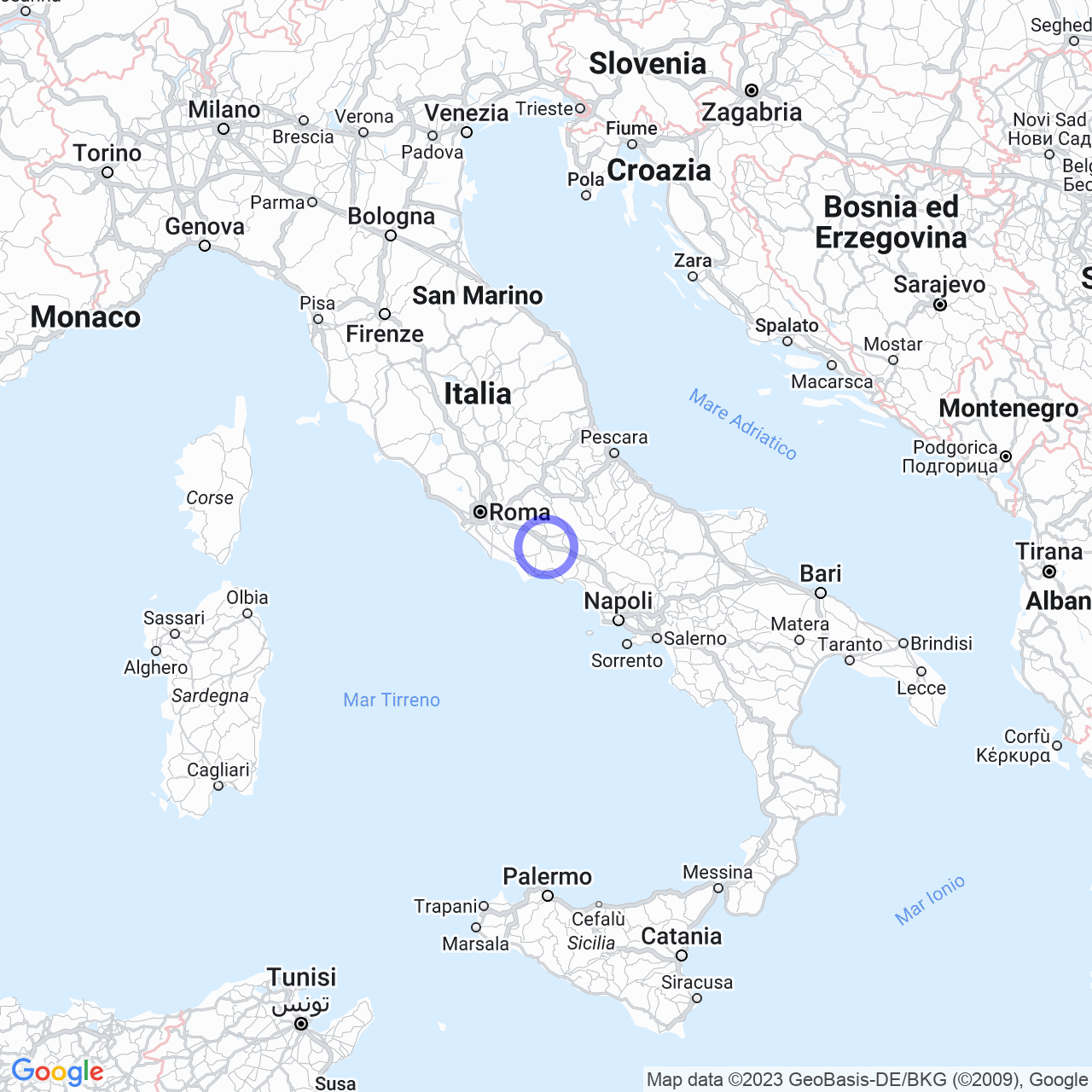 Ceccano: history, nature, and typical cuisine of Lazio. map