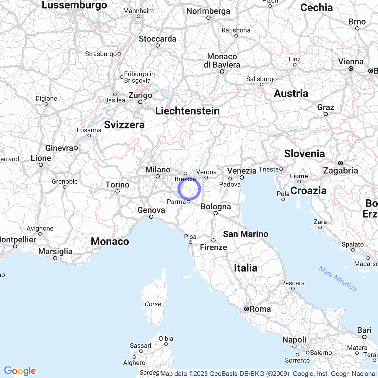 Castelfranco d'Oglio: history and merger with Piadena Drizzona.