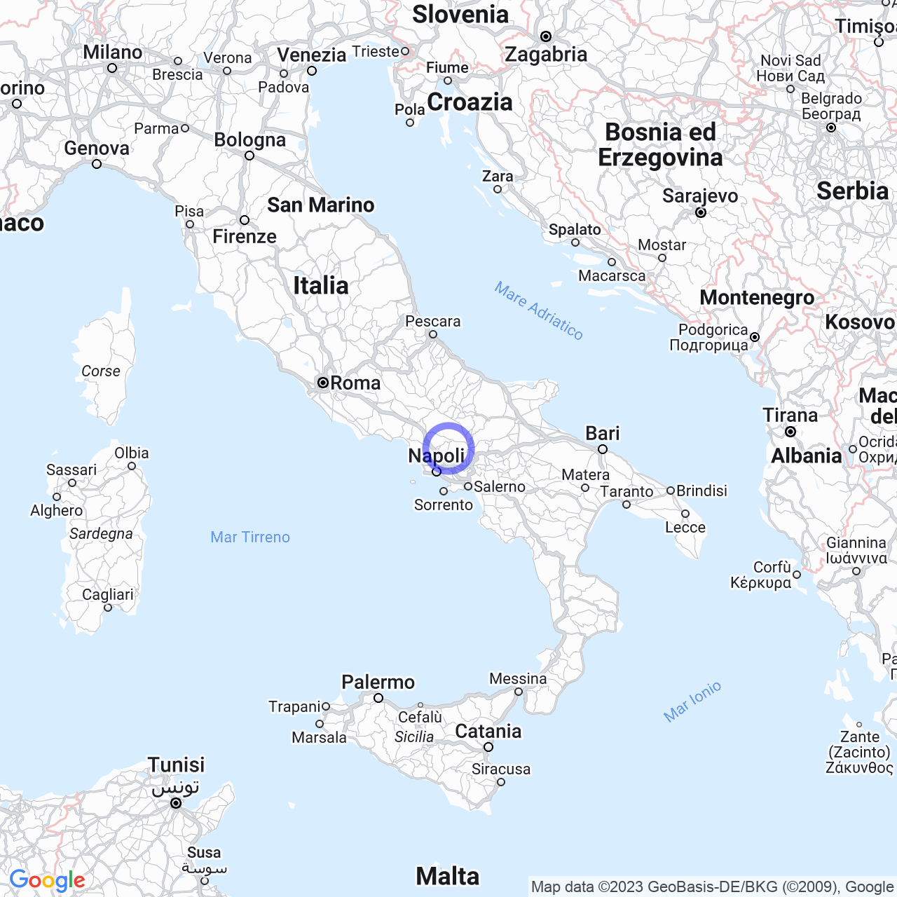 Mappa di Fossi II in Dugenta