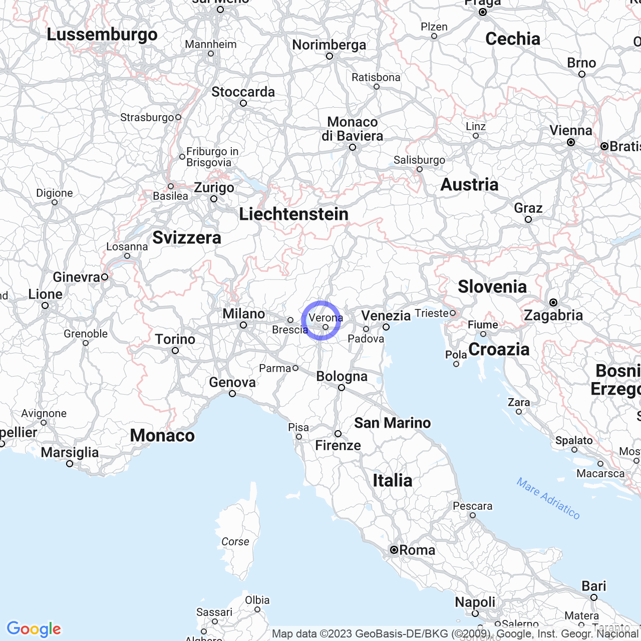 Mappa di Località Produttiva Progni-pangoni in Fumane