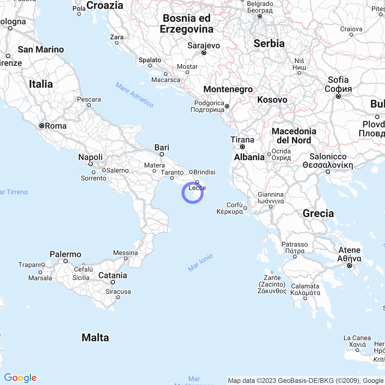 Gallipoli: the beautiful Salento town on the Ionian Sea.