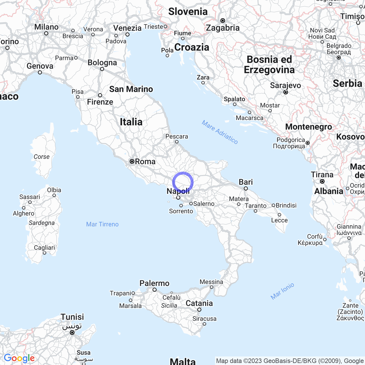 Mappa di Fattori in Gioia Sannitica