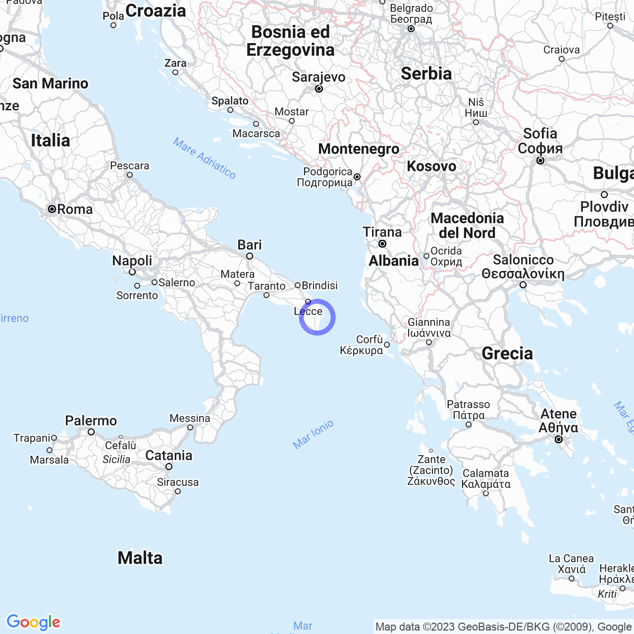 Giuggianello: the least populated municipality in Lecce.