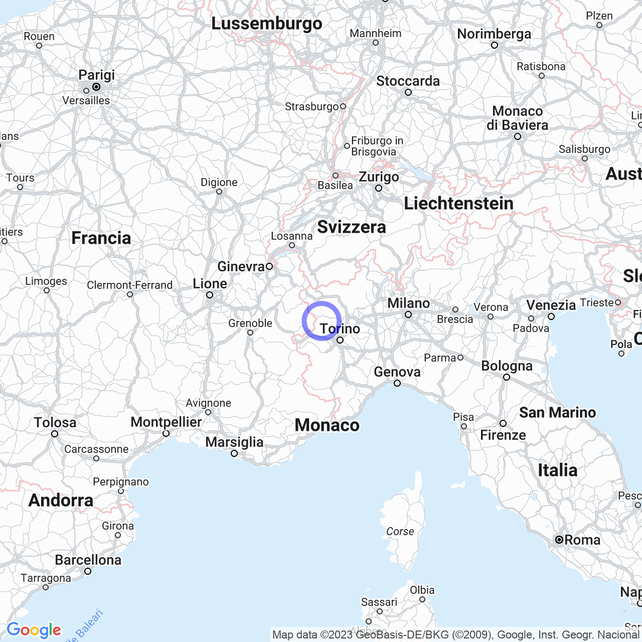 Mappa di Forno Alpi Graie in Groscavallo