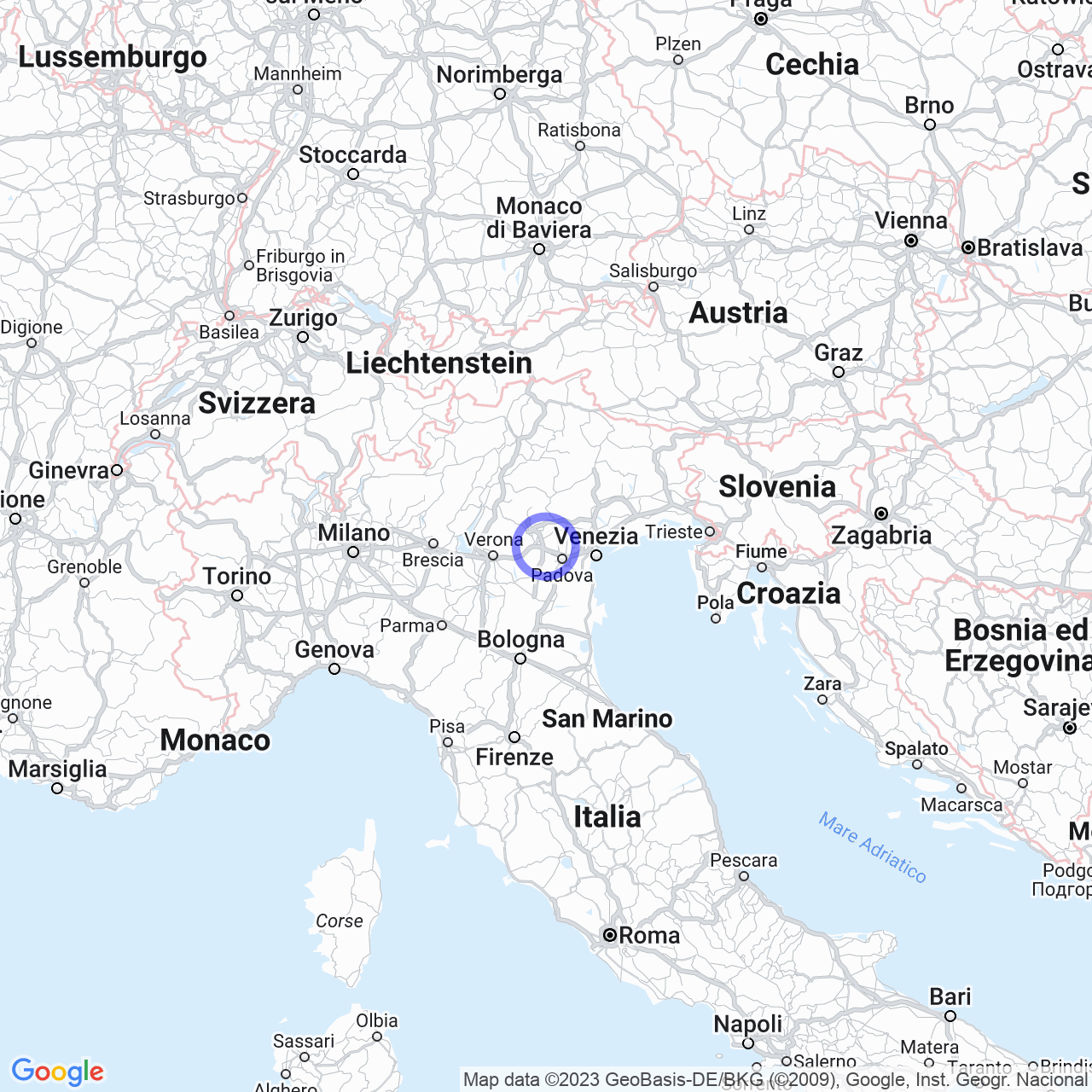 Mappa di Ponte Settimo in Grumolo delle Abbadesse