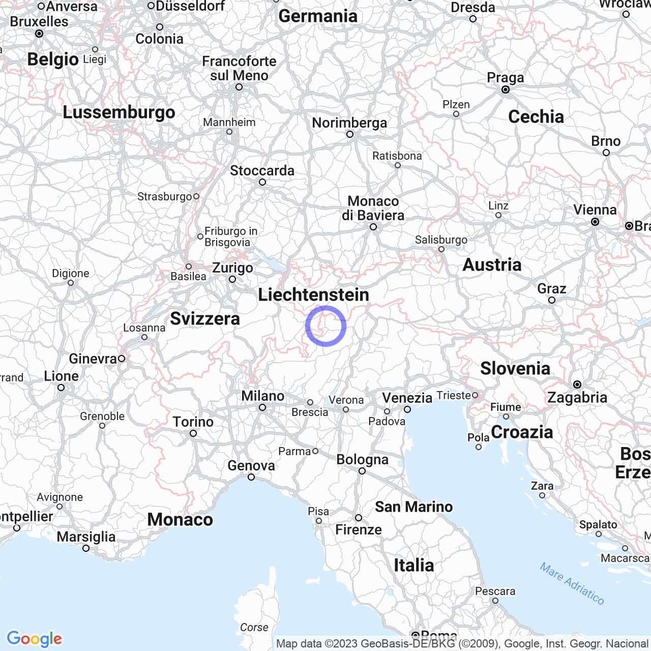 Mappa di Glies di Fuori in Malles Venosta