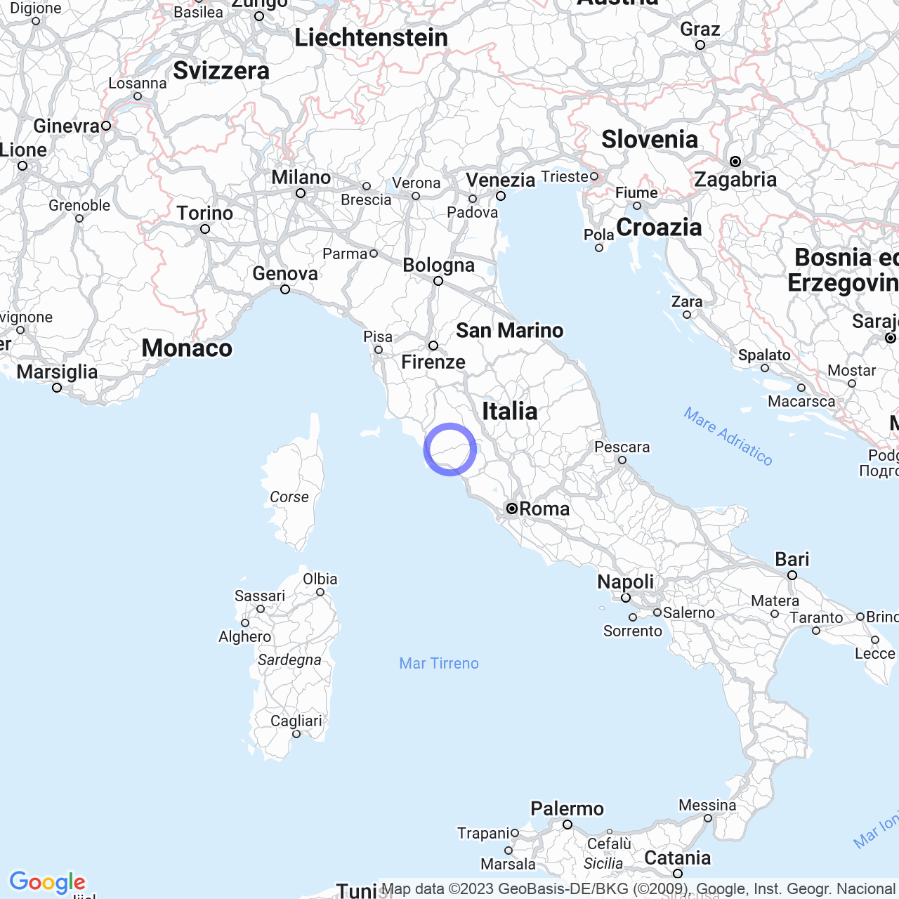 Manciano, history and geography of a Tuscan municipality.