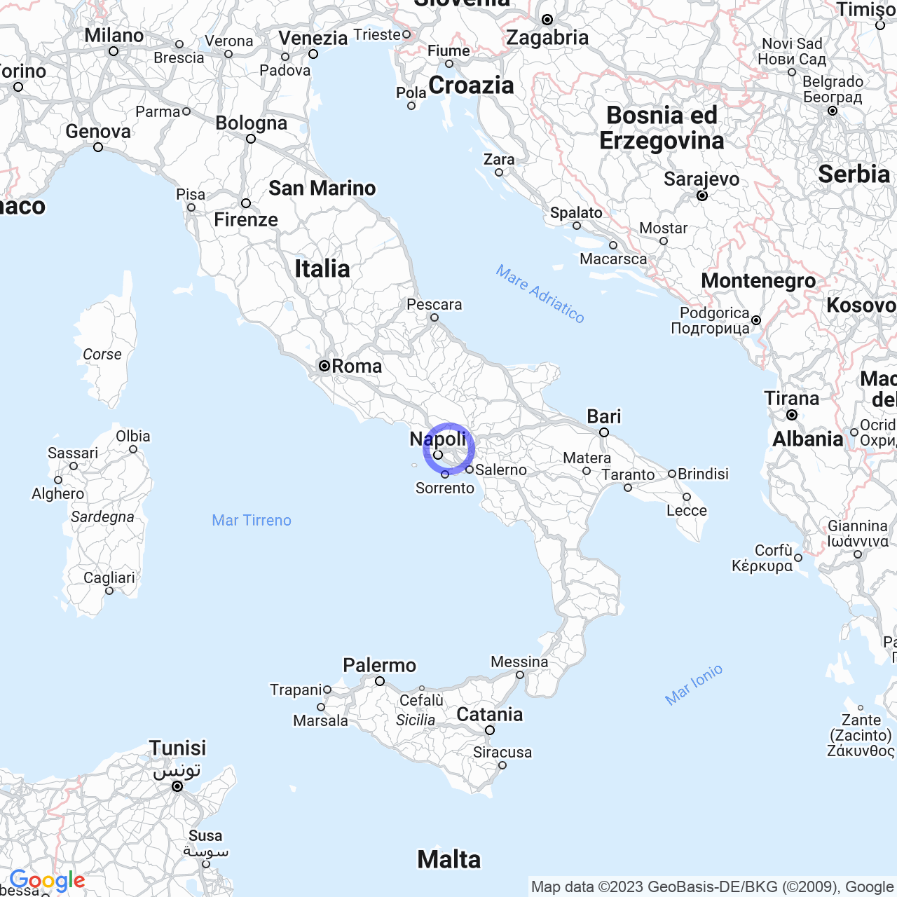 Mariglianella: storia, tradizione e bellezze naturali a pochi km da Napoli map