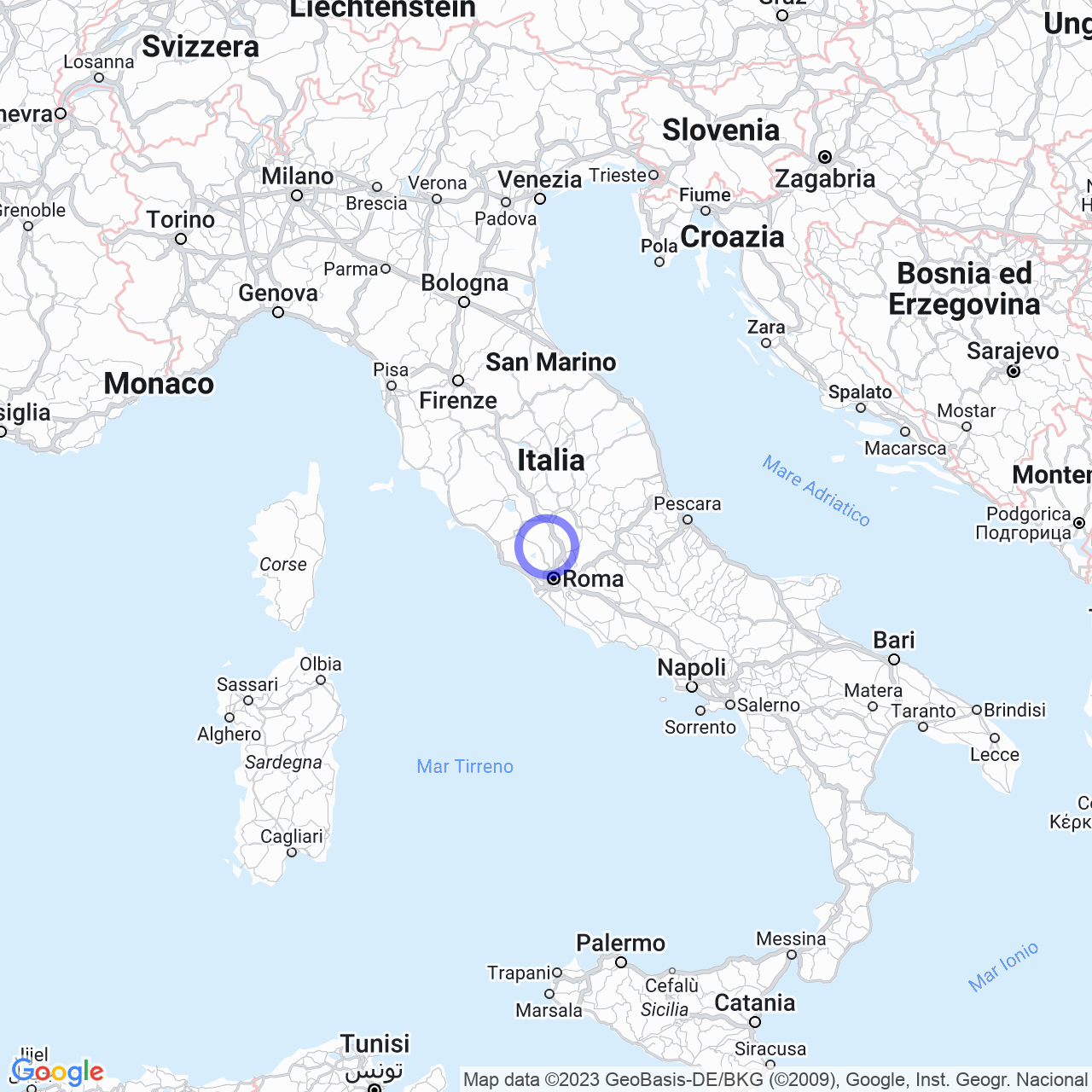 Mazzano Romano: tra storia e geografia fisica.