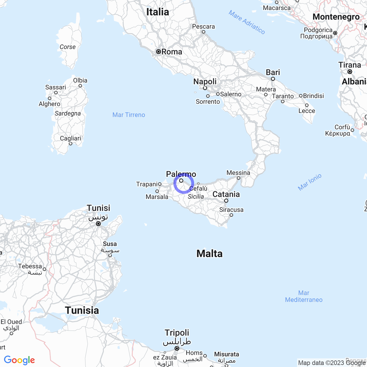 Misilmeri: history and nature of the Sicilian common hospital.