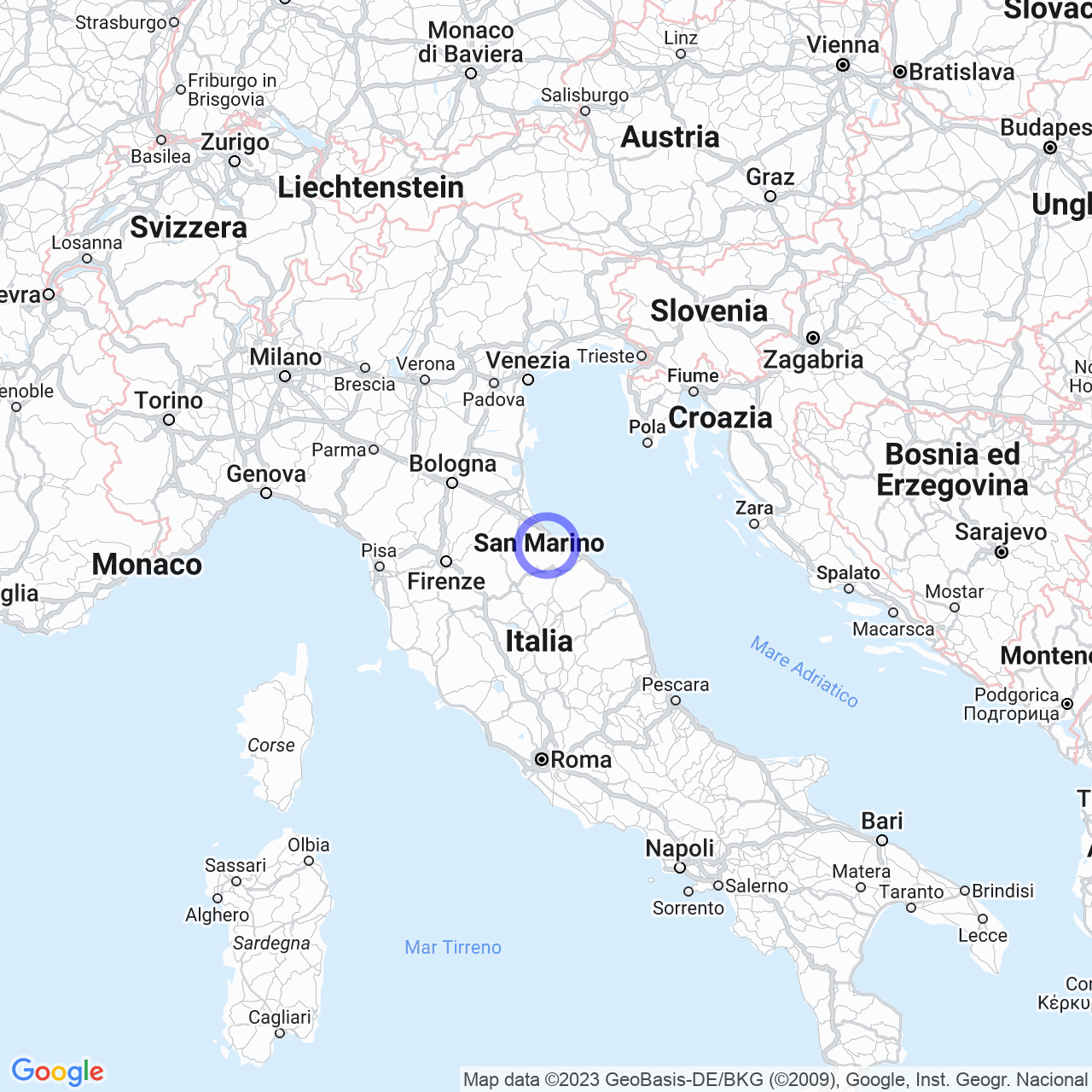 Montescudo-Monte Colombo: a hilly municipality with Roman origins.