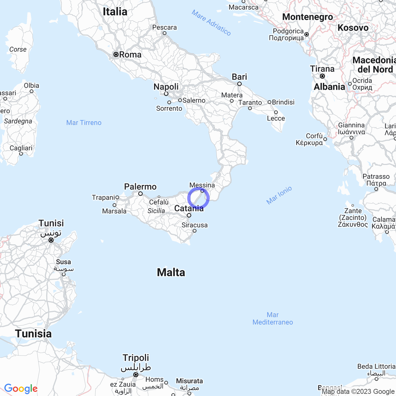 The Province of Messina becomes a metropolitan city: history and municipalities.