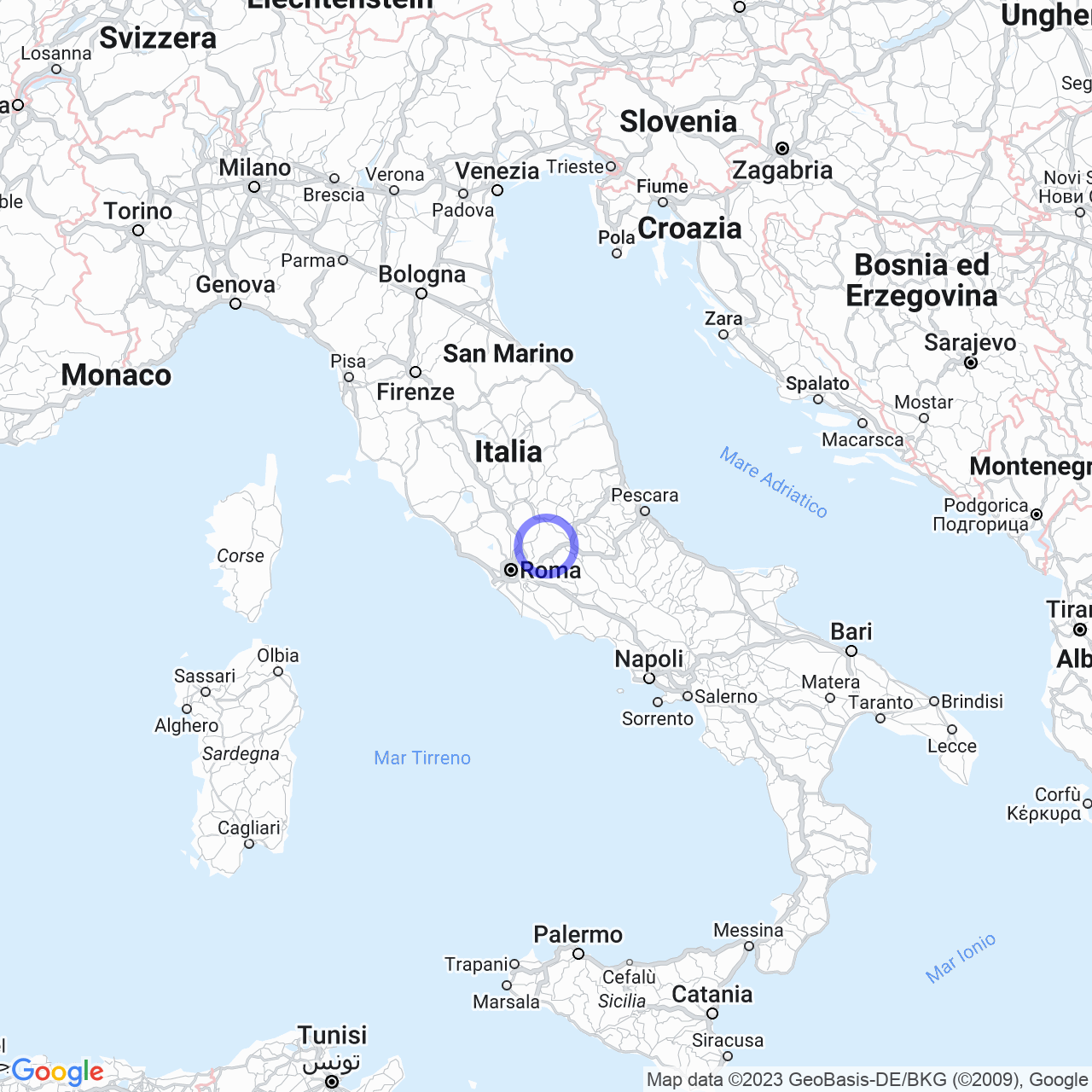 La provincia di Rieti: geografia e storia