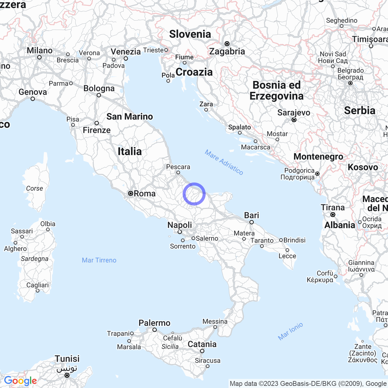 Campobasso: The province between sea and mountains.