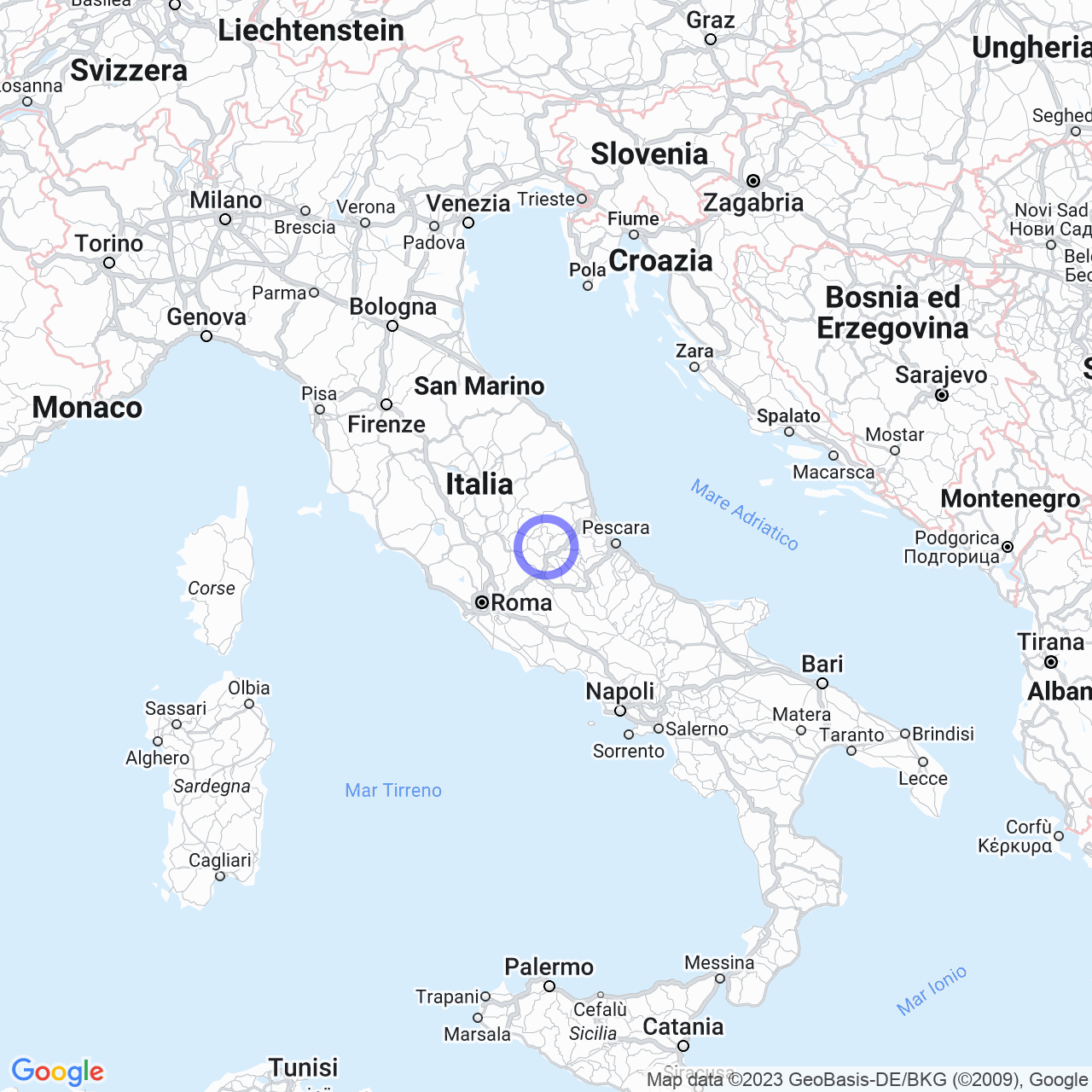 Pizzoli: a mountain municipality in the Monti della Laga