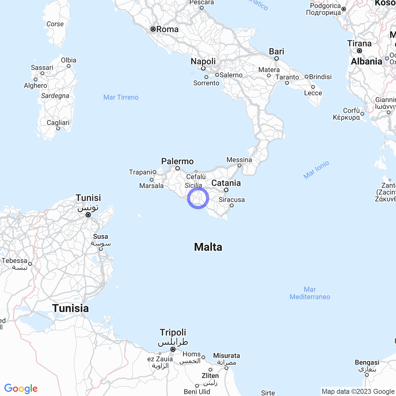 The history and end of the province of Caltanissetta.