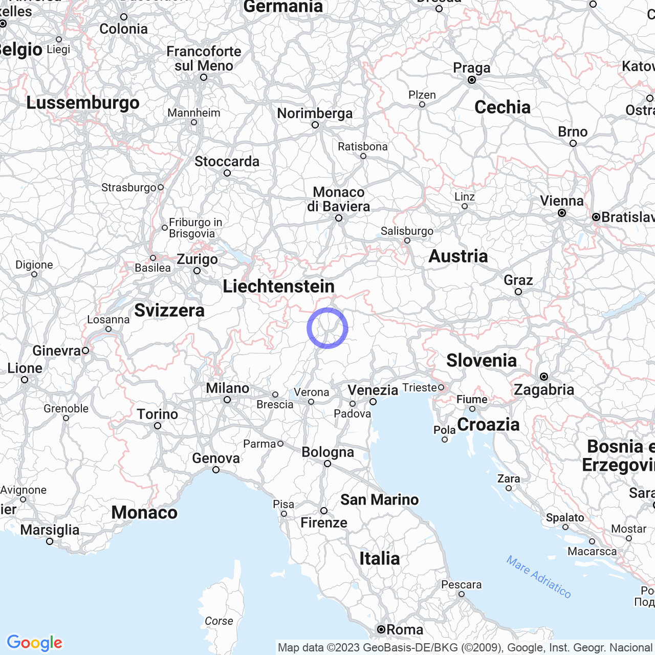 Mappa di Cologna di Sotto in San Genesio Atesino