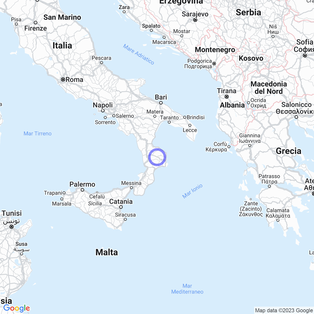 Mappa di Rovale in San Giovanni in Fiore