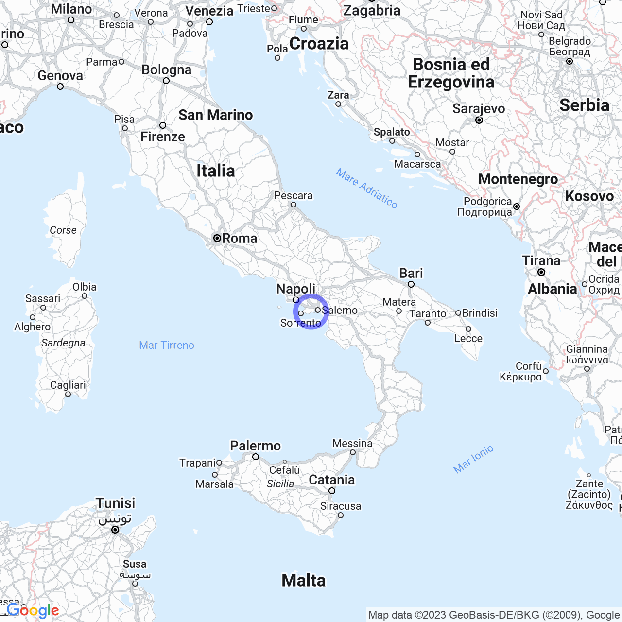 Pontone: enchantment between sea and mountains on the Amalfi Coast.