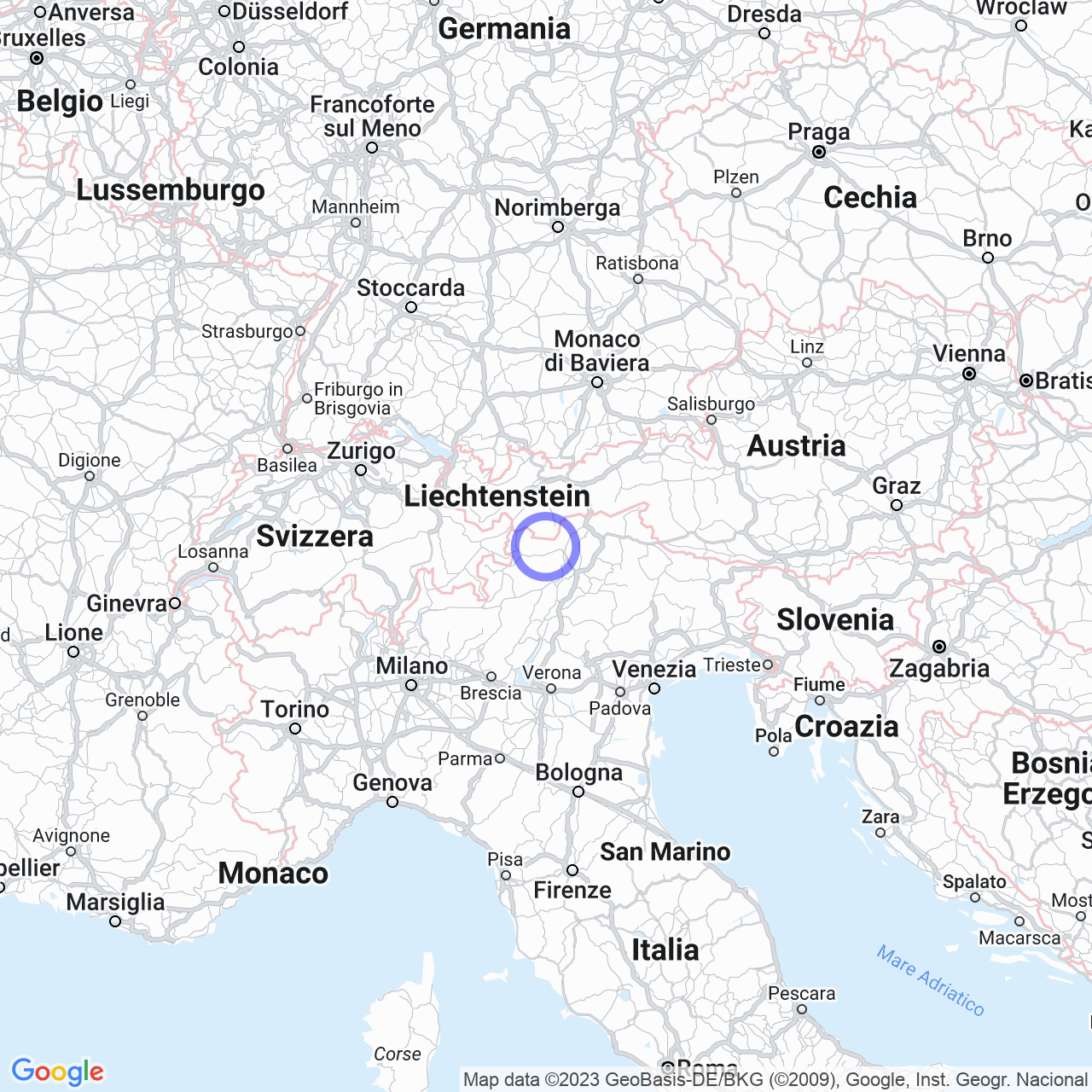 Mappa di Zona Industriale in Senales