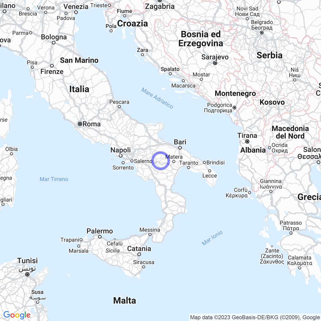 Potenza: la città verticale della Basilicata