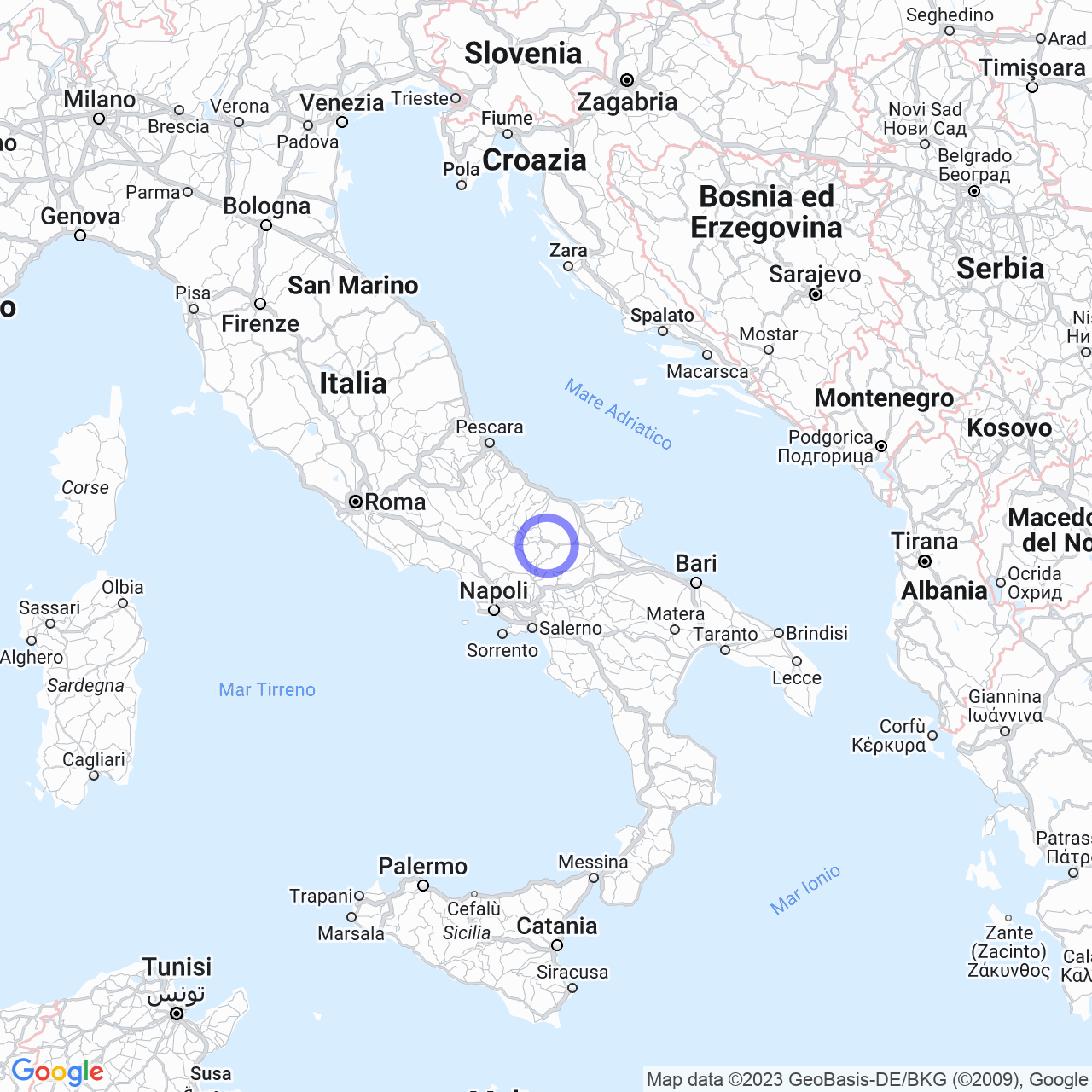 Campobasso: una provincia tra montagne, colline e mare.