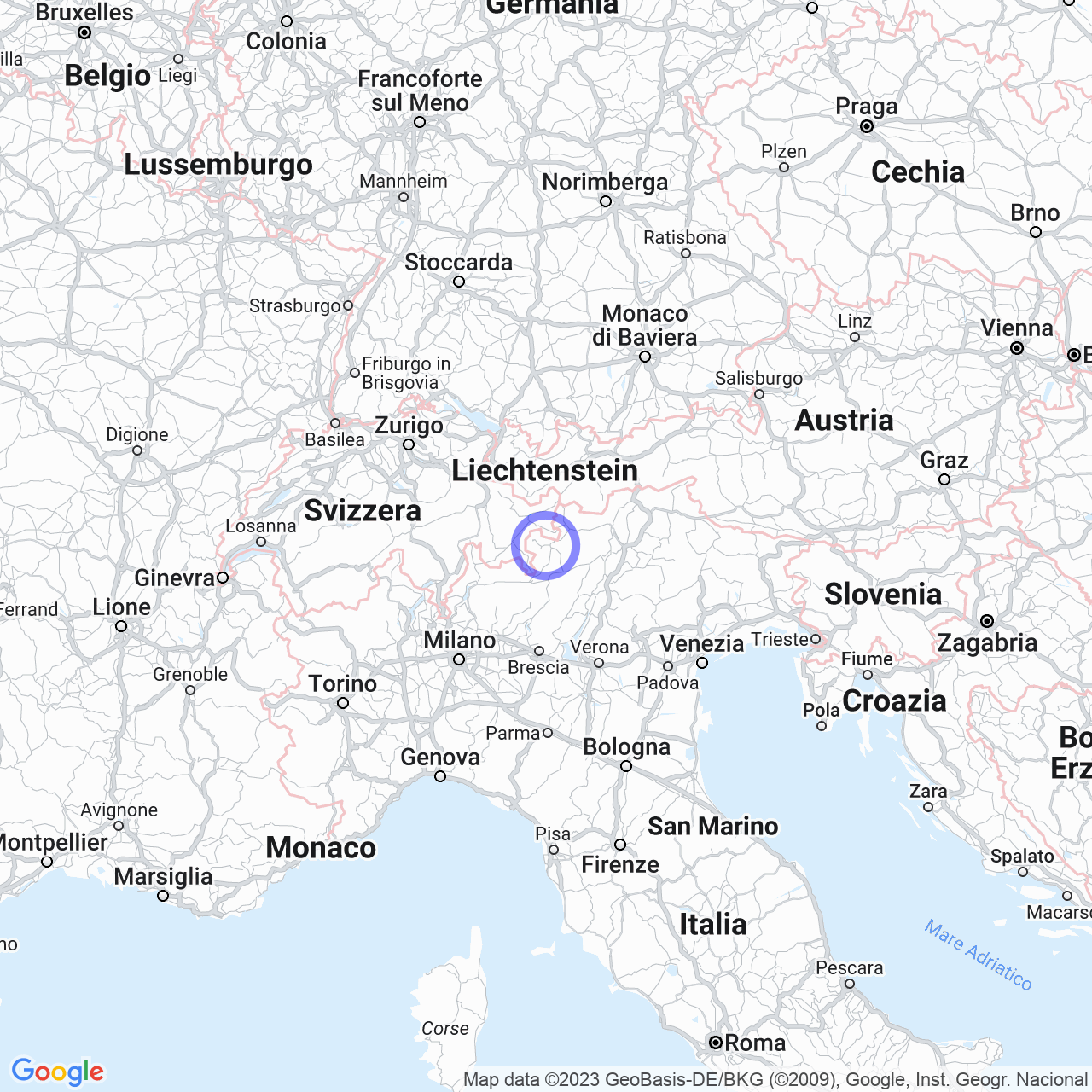 Mappa di Producena-teola in Valdidentro