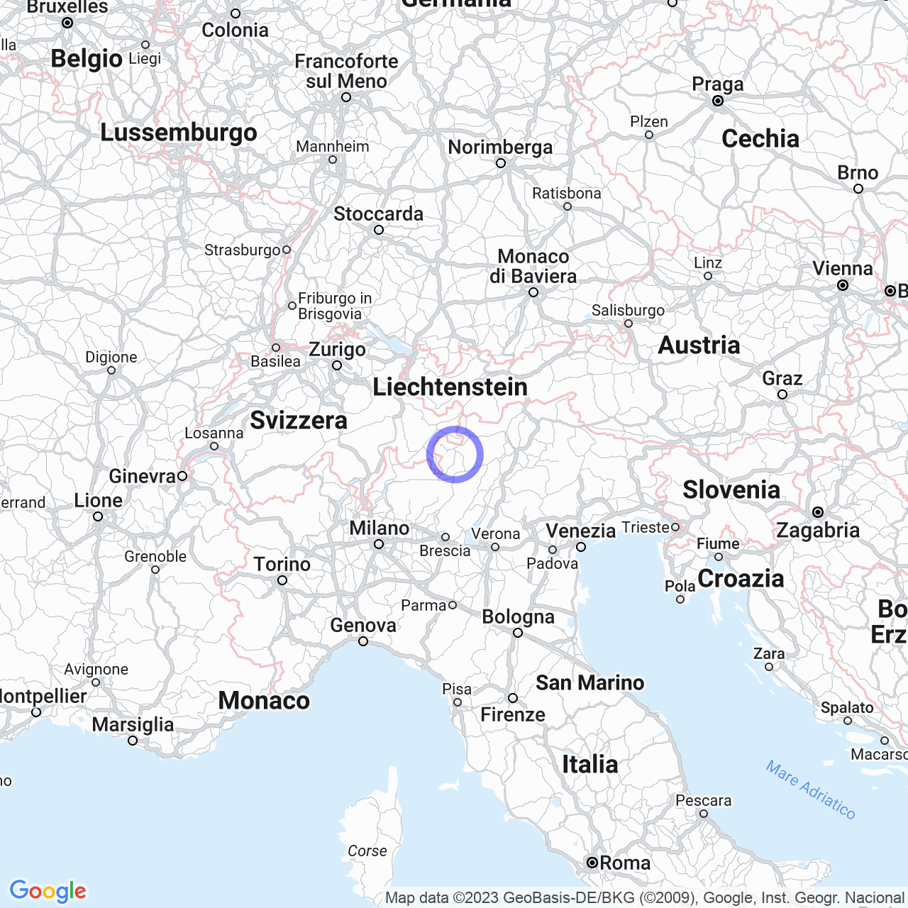 Mappa di Osteglio in Valdisotto