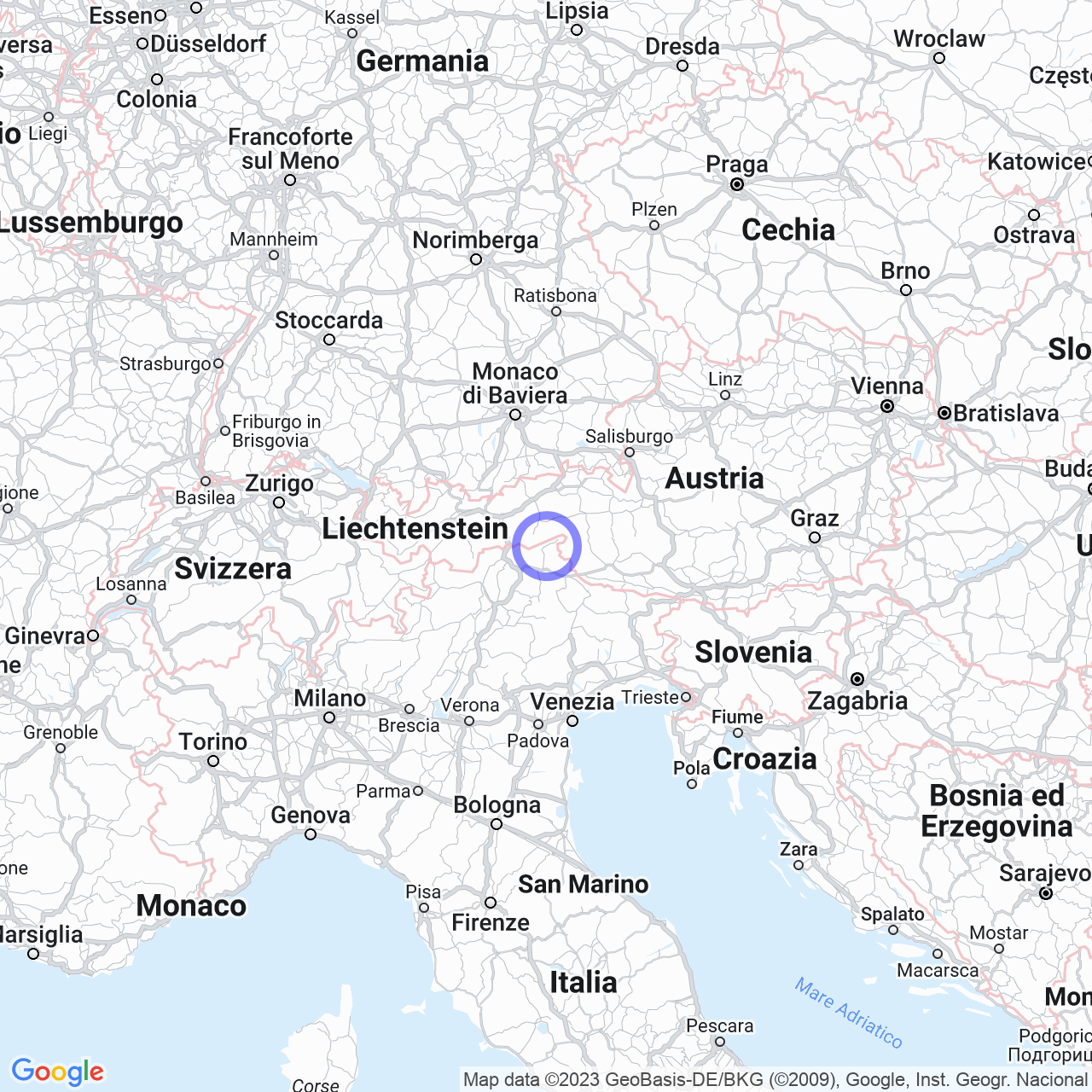 Mappa di San Martino in Valle Aurina