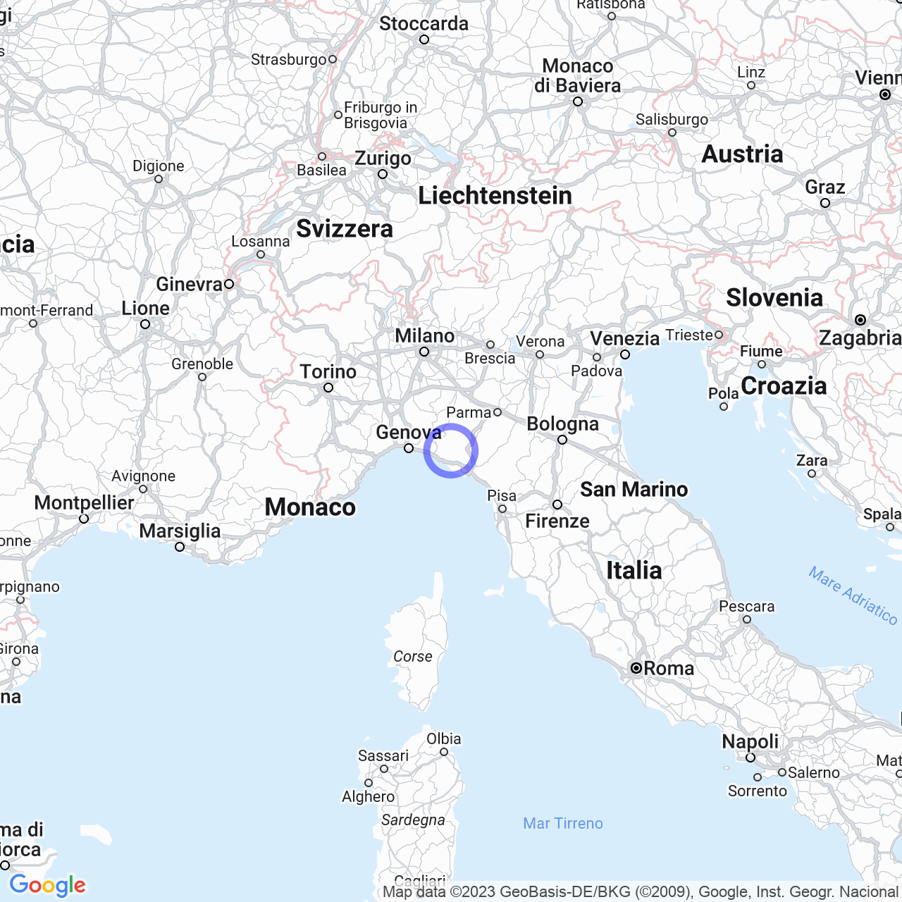 Mappa di Ghigg_ in Varese Ligure