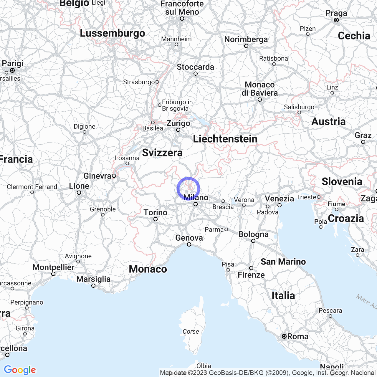 Mappa di Piamo in Viggiù