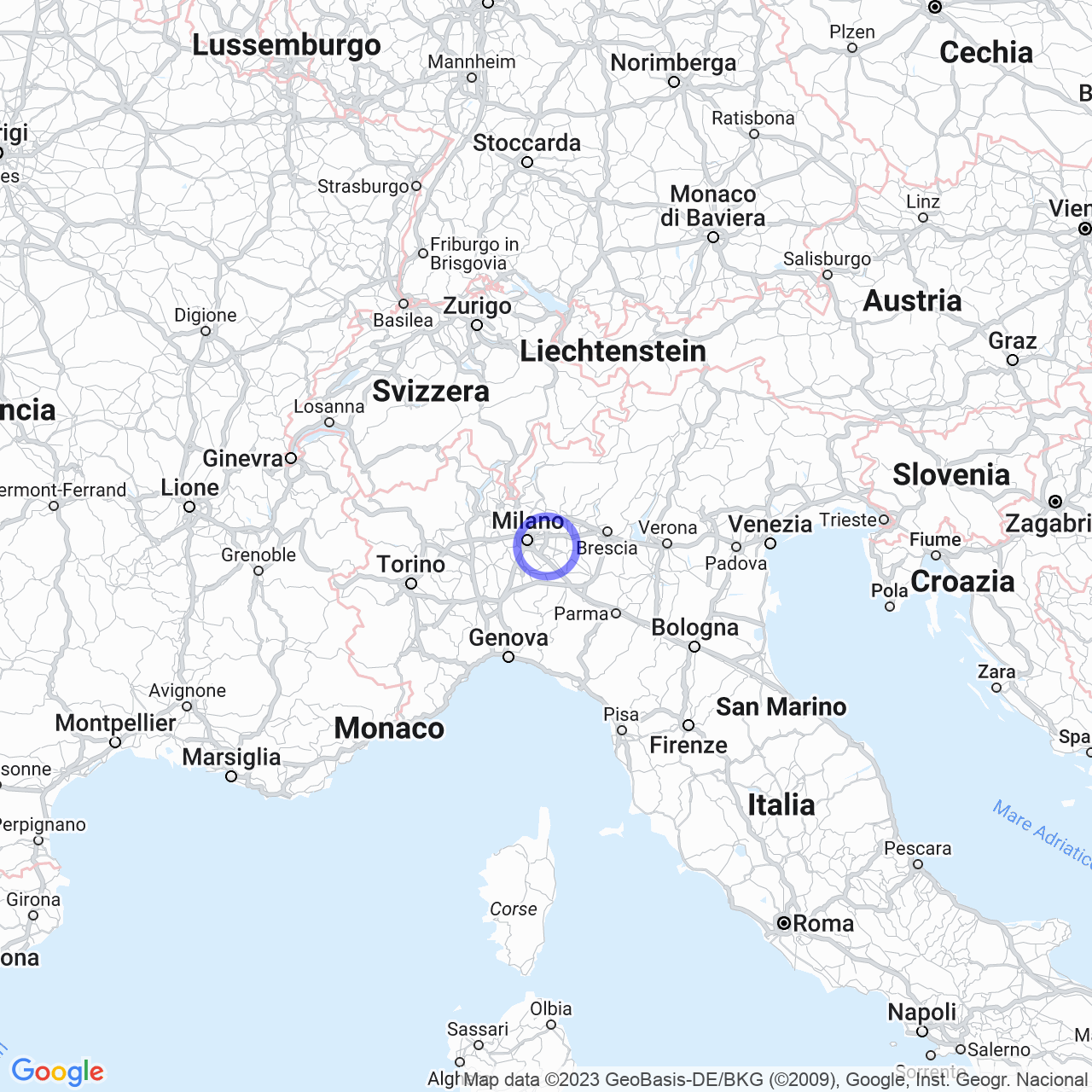 Mappa di Strada Provinciale 181 in Zelo Buon Persico